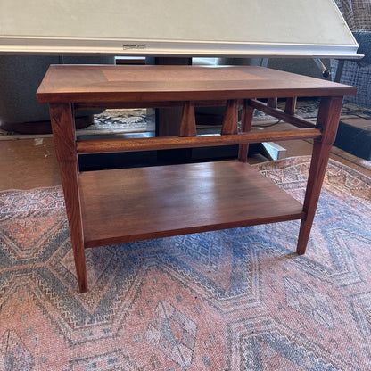 Lane Burlwood Side Table C SIDE TABLES