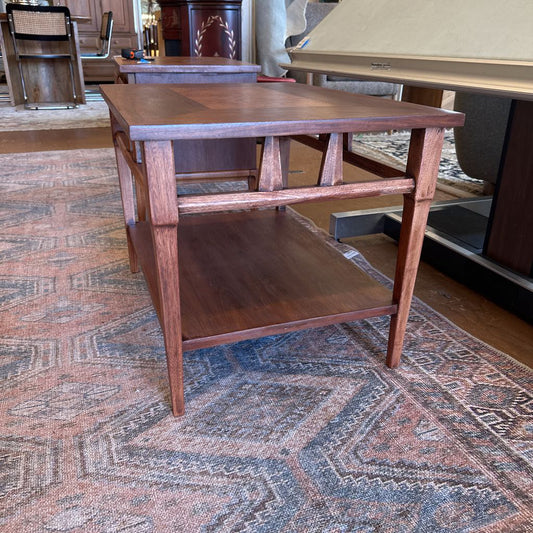 Lane Burlwood Side Table C SIDE TABLES