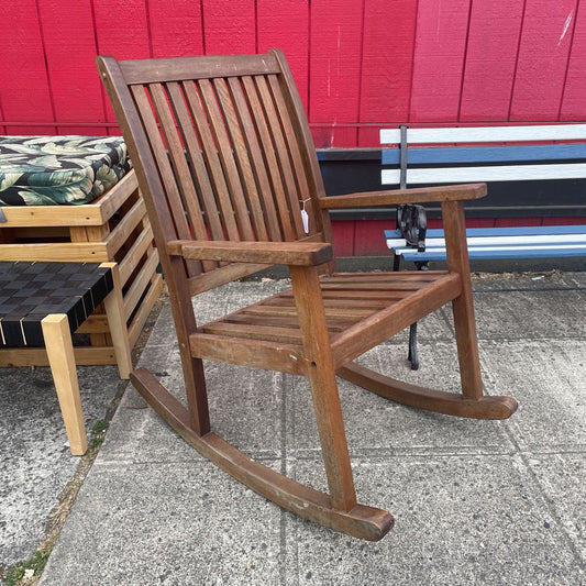 Outdoor Teak Rocking Chair OUTDOOR
