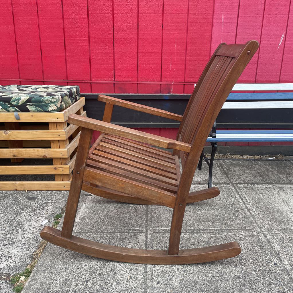 Outdoor Teak Rocking Chair OUTDOOR