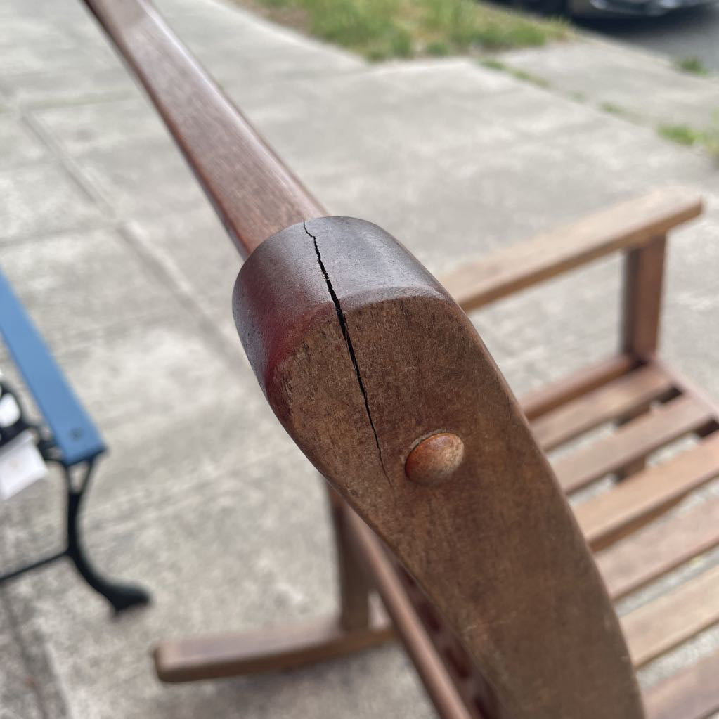 Outdoor Teak Rocking Chair OUTDOOR