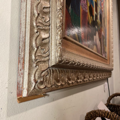 Framed Ladies of Jamaica Painting