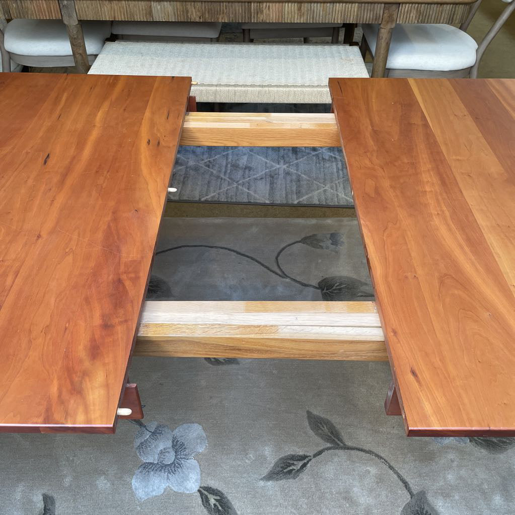 Amana Cherry Expanding Dining Table and Chairs SET C DINING TABLES