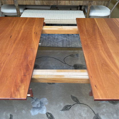 Amana Cherry Expanding Dining Table and Chairs SET C DINING TABLES