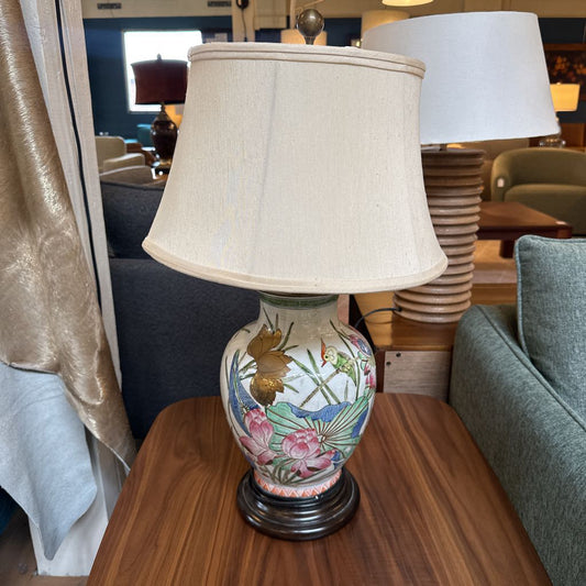 Painted Vintage Ceramic Lamp LAMPS