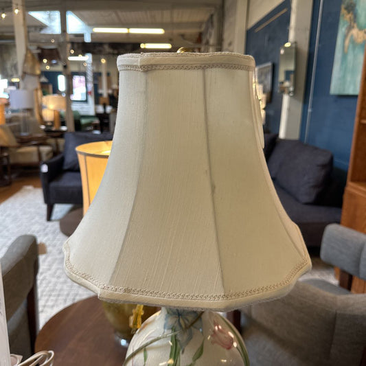 Painted Botanical & Brass Lamp LAMPS