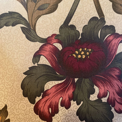 Drexel Floral Patterned Arm Chair