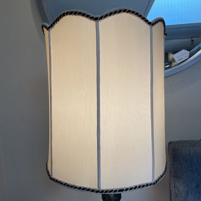 Gilded Table Lamp w Faux Crystal LAMPS