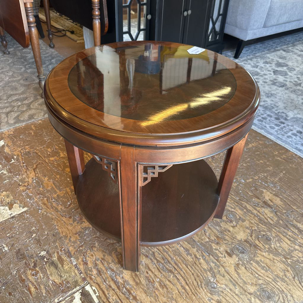 Drexel Two Tier Side Table C SIDE TABLES