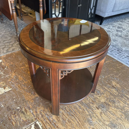 Drexel Two Tier Side Table C SIDE TABLES