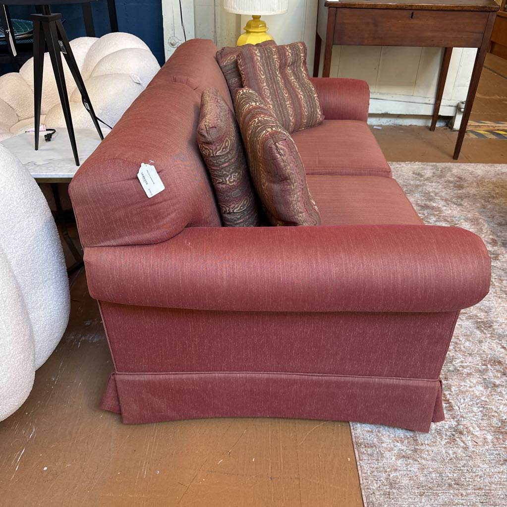 Pale Red Loveseat U LOVESEATS