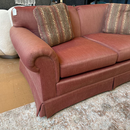 Pale Red Loveseat U LOVESEATS