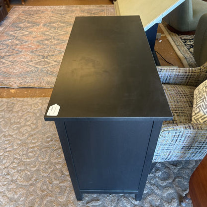 Black 3 Drawer Lowboy C LOWBOYS