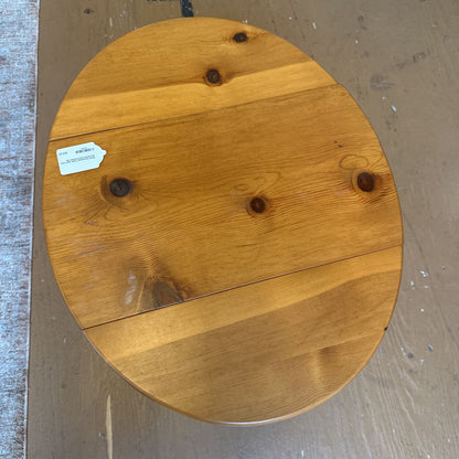 Small Occasional Table With Fold Up Leaves And Drawers C SIDE TABLES