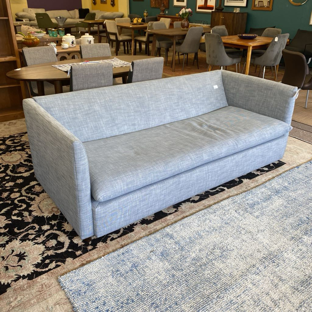 WEST ELM SHELTER Grey Queen Sleeper