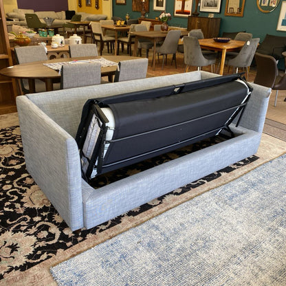 WEST ELM SHELTER Grey Queen Sleeper