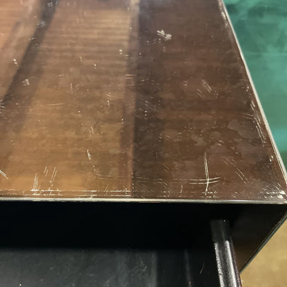 Two Drawer Mirrored Console Table