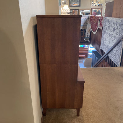 Broyhill Brasilia Walnut MCM Gentlemens Dresser C HIGHBOYS