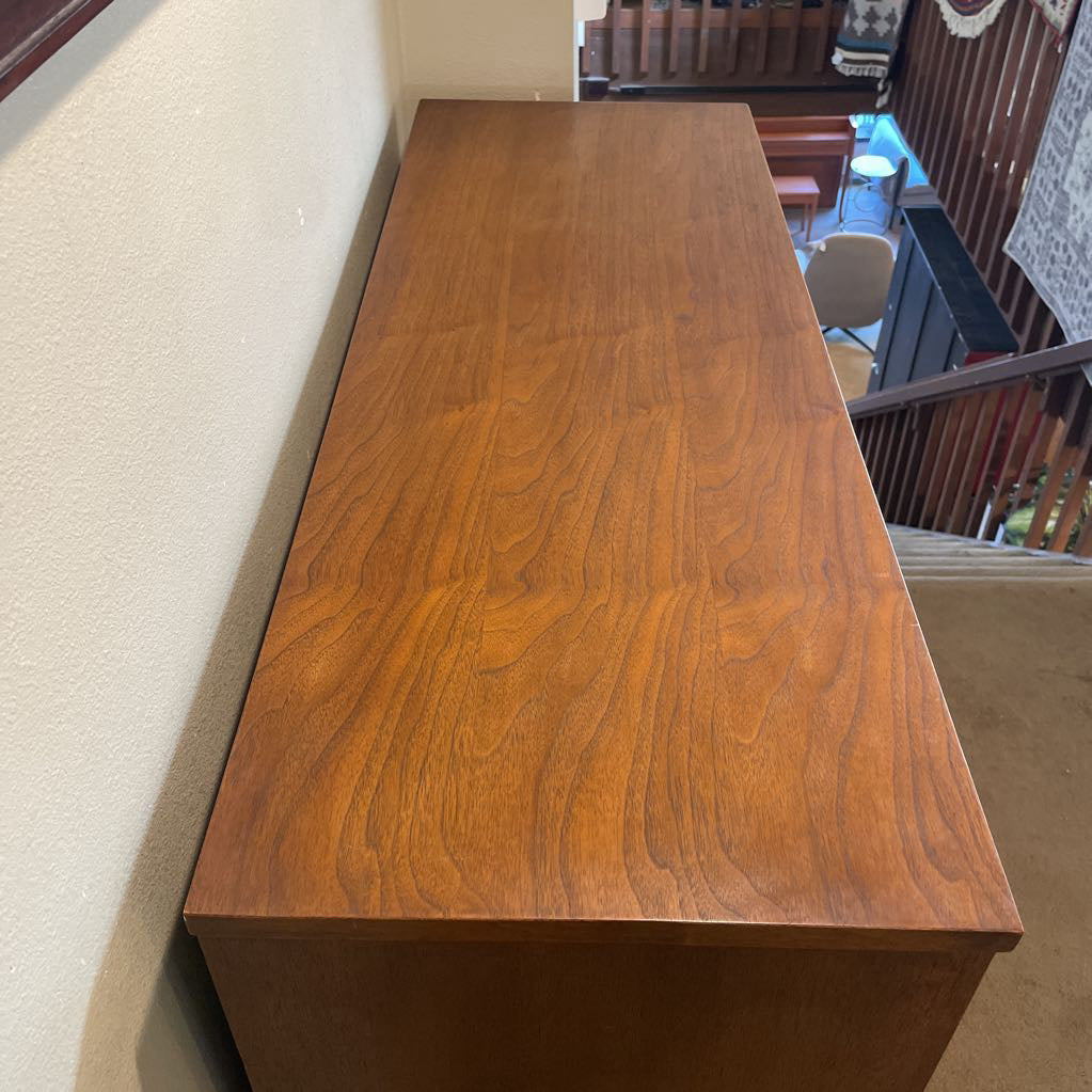 Broyhill Brasilia Walnut MCM Gentlemens Dresser C HIGHBOYS
