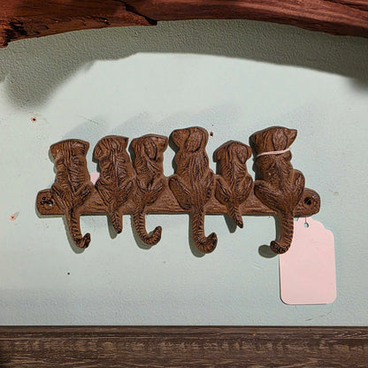 Six Dog Tail Hooks