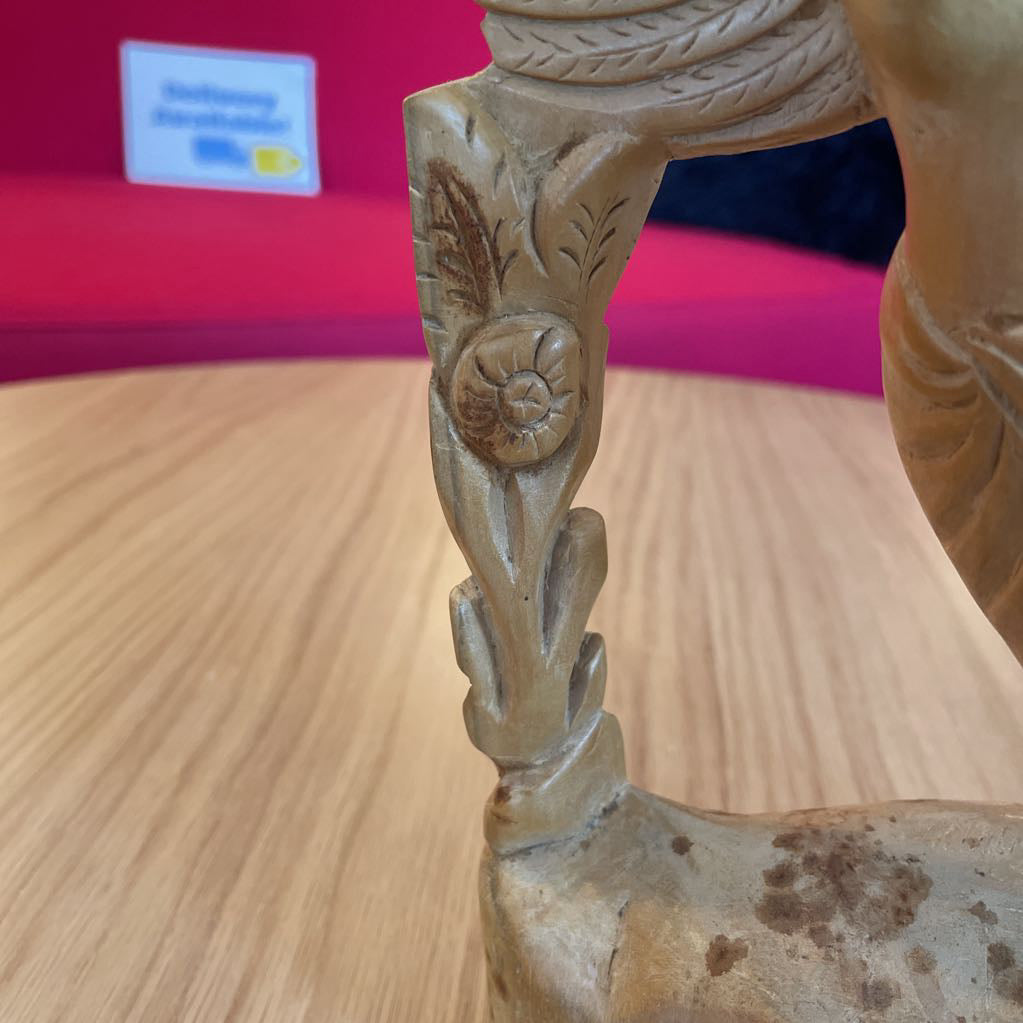 Wooden Angel Sculpture