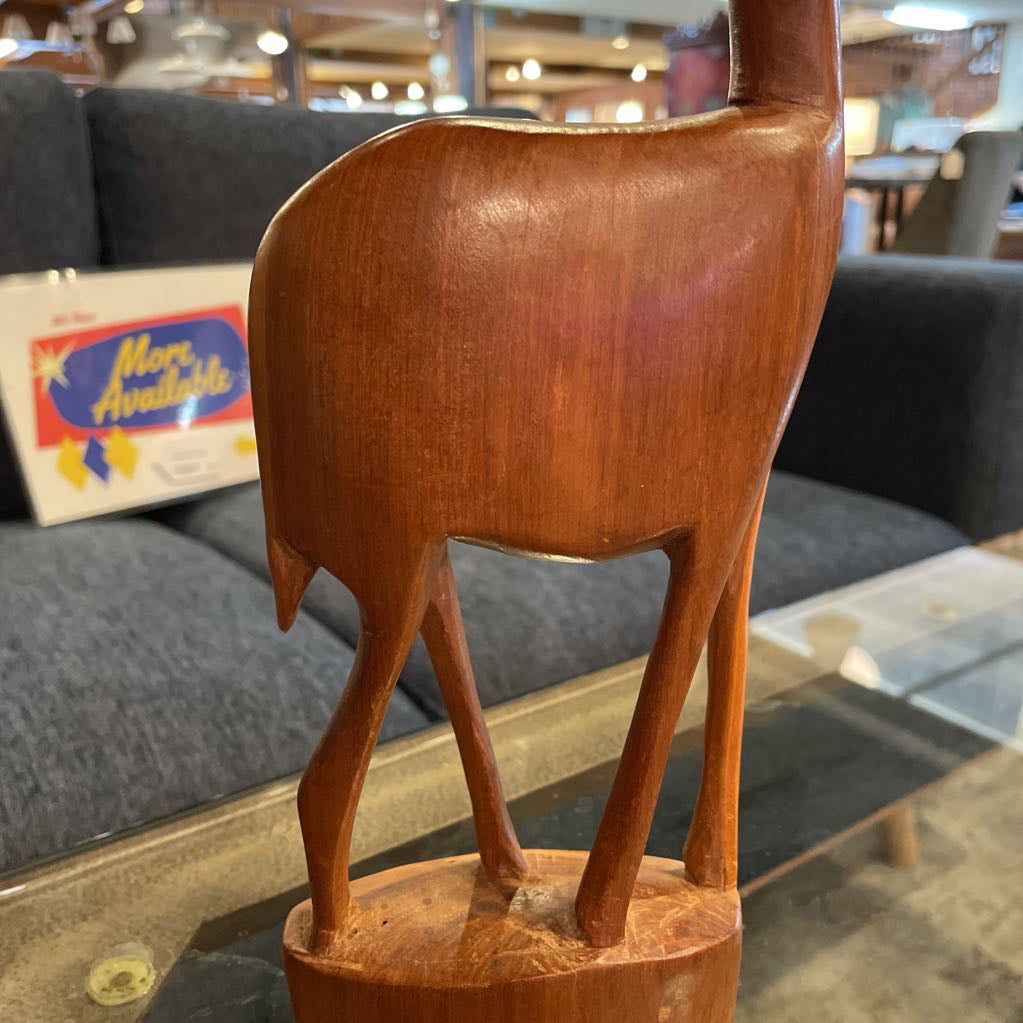 Wooden Antelope Figure