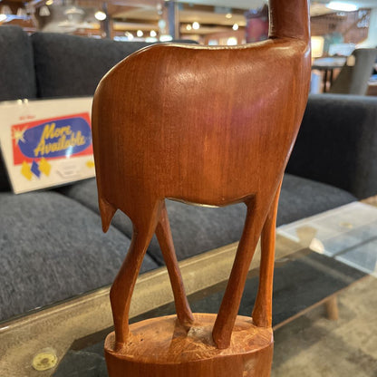 Wooden Antelope Figure