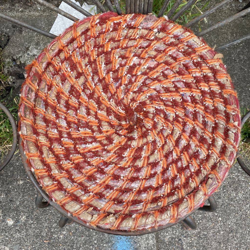 Iron Elegant Peacock Chair