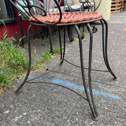 Iron Elegant Peacock Chair OUTDOOR