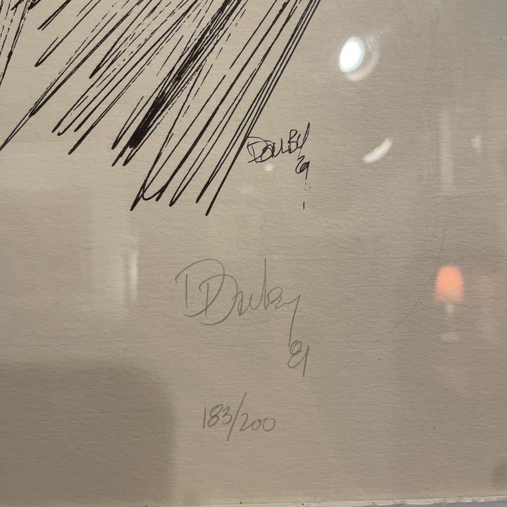Einstein Numbered Print (Canadian Artist)