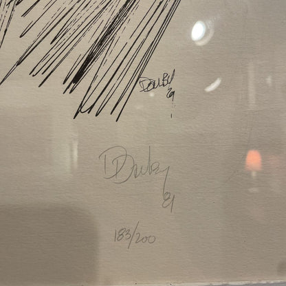 Einstein Numbered Print (Canadian Artist)