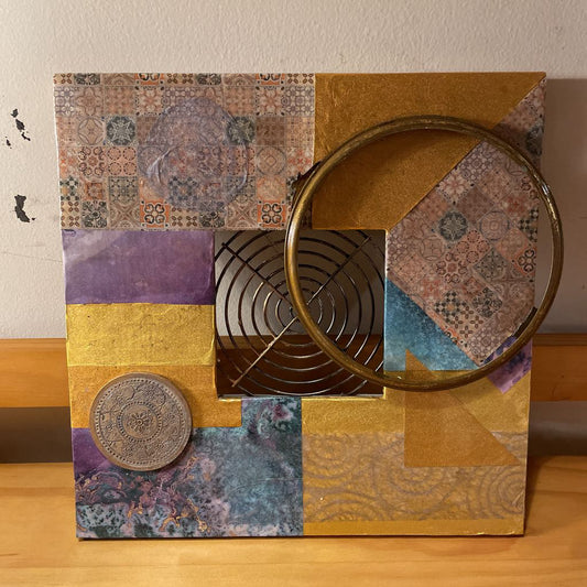 Assemblage Square Frame Art ART