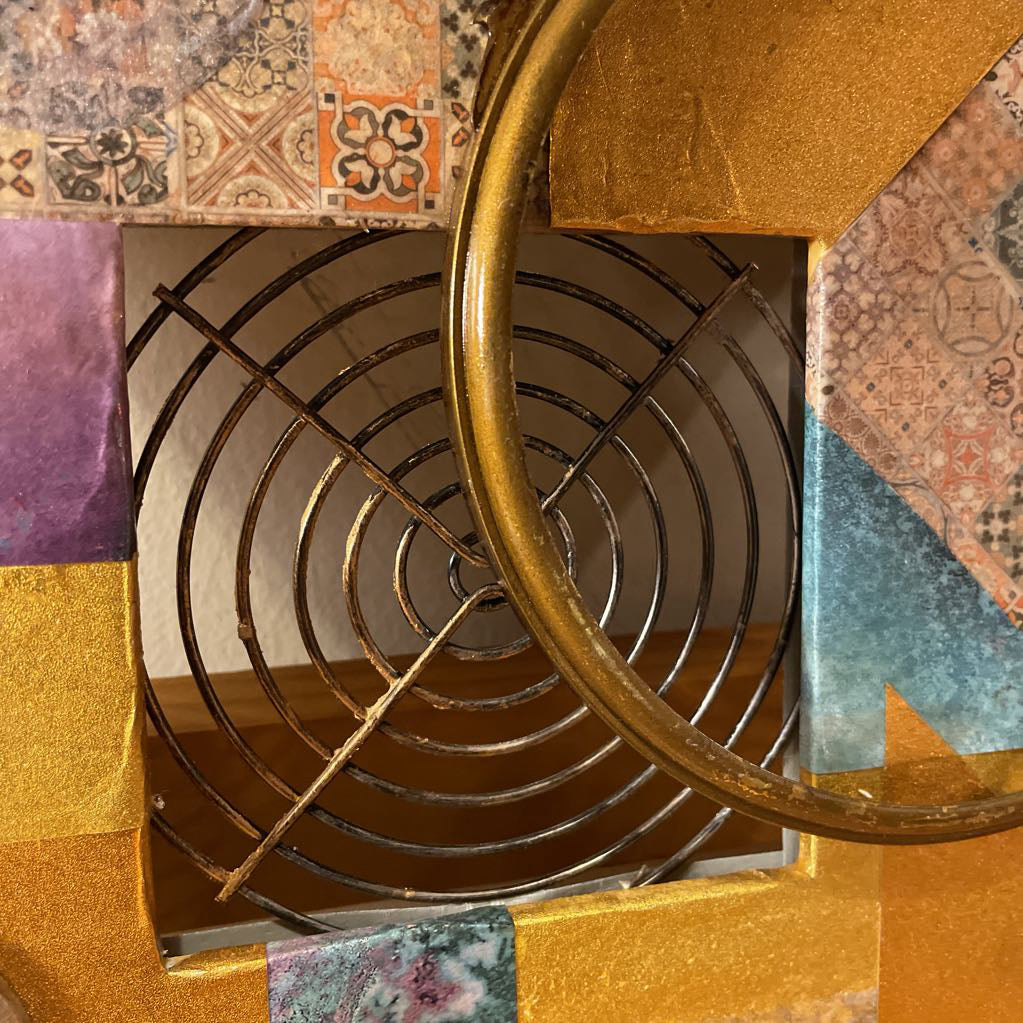 Assemblage Square Frame Art