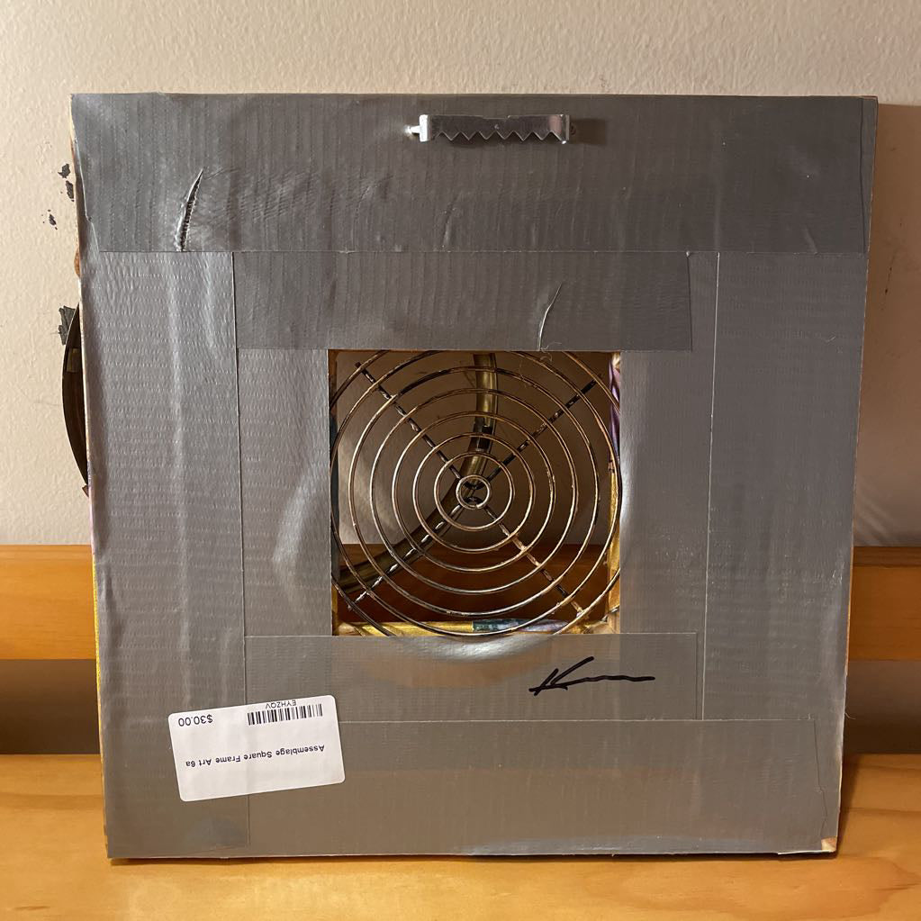 Assemblage Square Frame Art