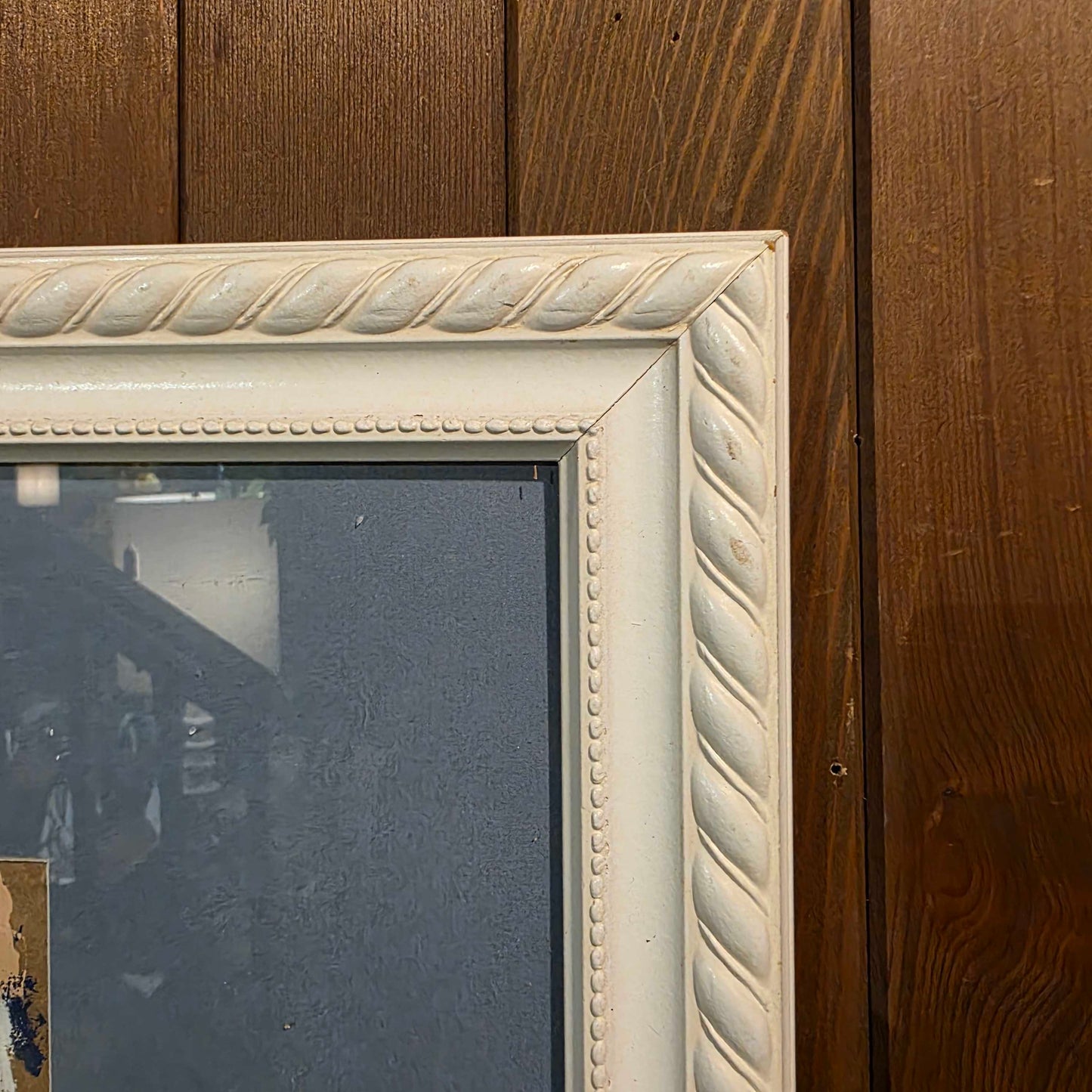 Spirals in White Frame