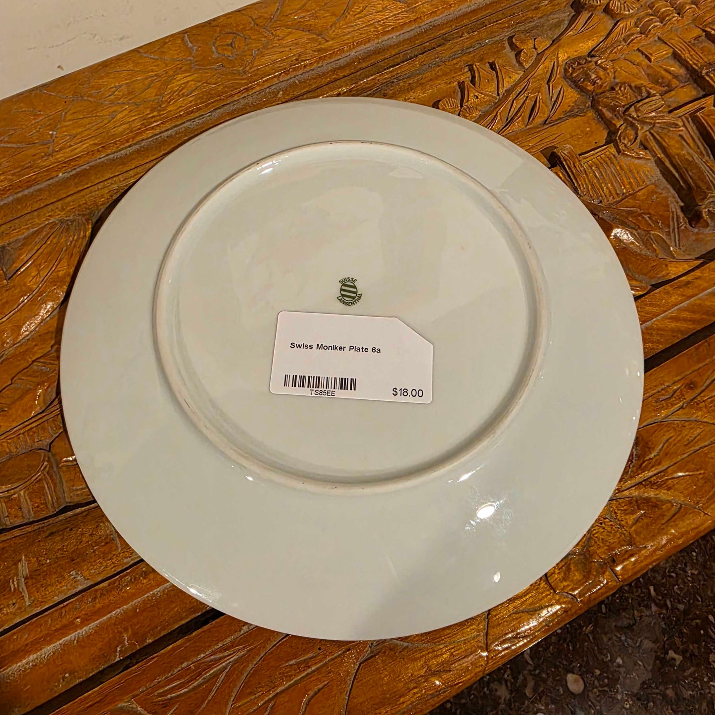 Swiss Moniker Plate