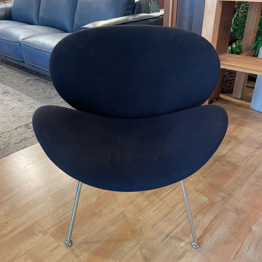 Black Orange Slice Style Chair
