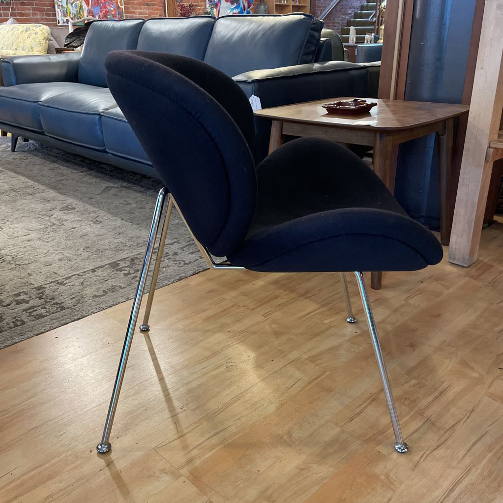 Black Orange Slice Style Chair