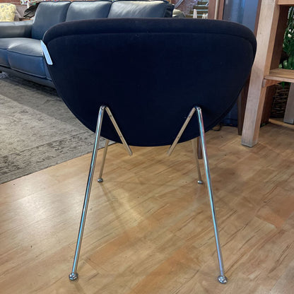 Black Orange Slice Style Chair