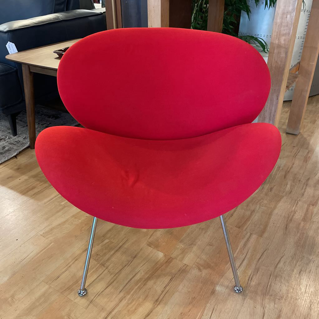 Red Orange Slice Style Chair