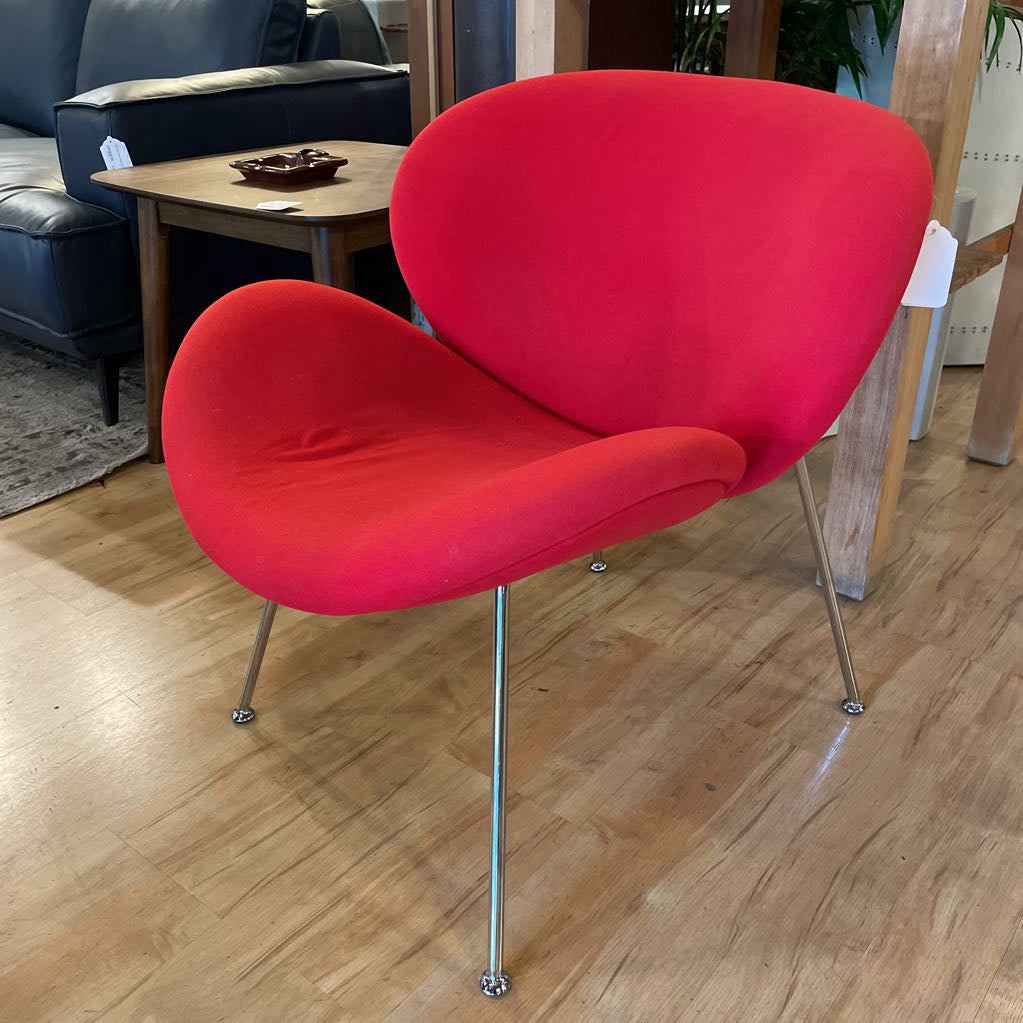 Red Orange Slice Style Chair