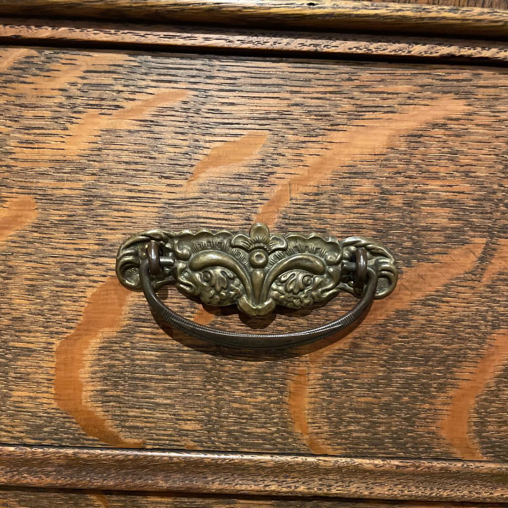 Quartersawn Oak Buffet w/ Mirror C SIDEBOARDS