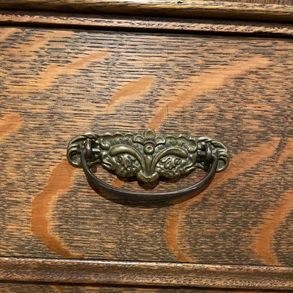 Quartersawn Oak Buffet w/ Mirror C SIDEBOARDS