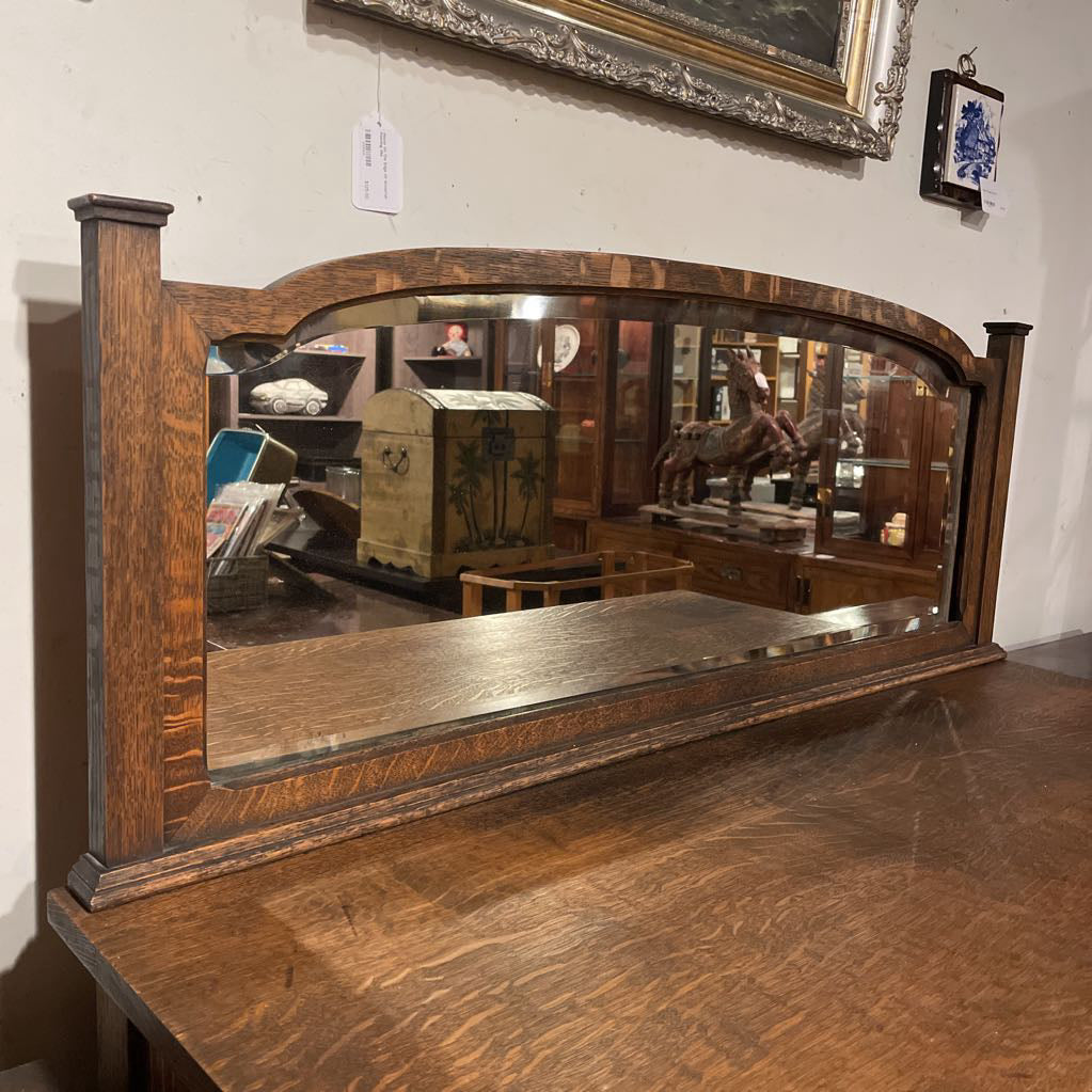Quartersawn Oak Buffet w/ Mirror C SIDEBOARDS