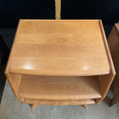 Heywood Wakefield Sculptural 1 Drawer Nightstand