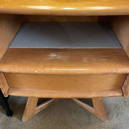 Heywood Wakefield Sculptural 1 Drawer Nightstand