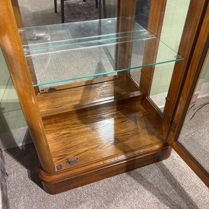 Wood & Glass Curio Cabinet
