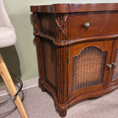 Wicker & Wood 2 Door Sideboard