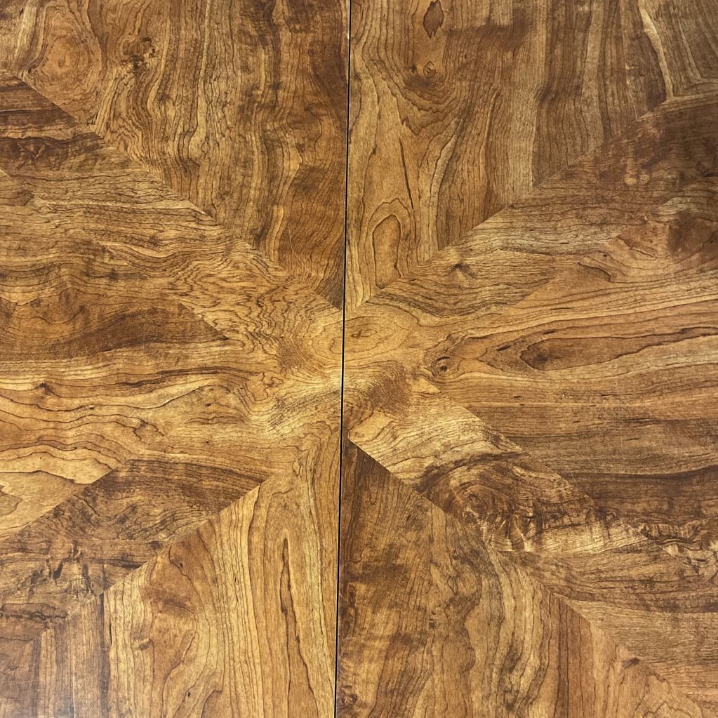 Column Base Round Expanding Dining Table