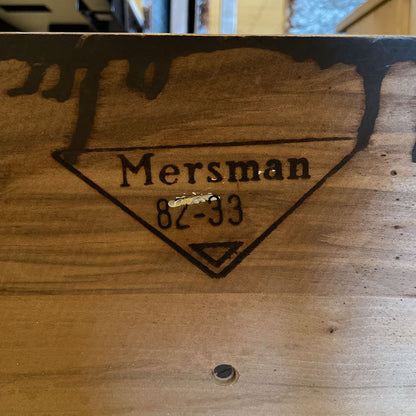 Mersman Cane Column Base Side Table